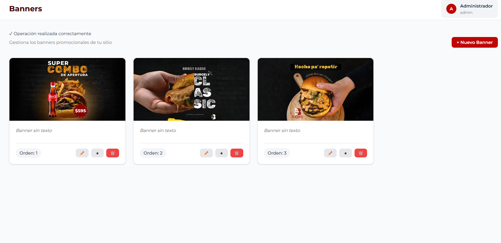 Burgerly - Sistema de Gestión Restaurante screenshot 5