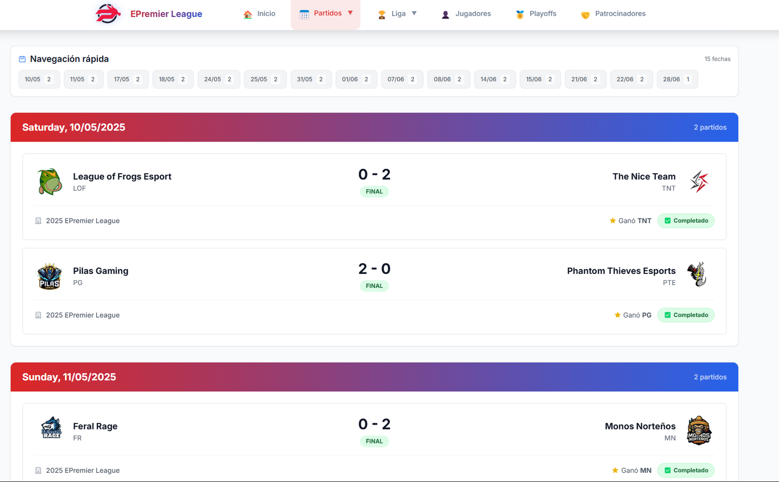 Emarlin Premier League screenshot 5