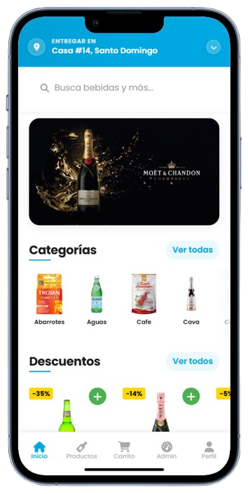 Quickie - Bebidas a Domicilio screenshot 2